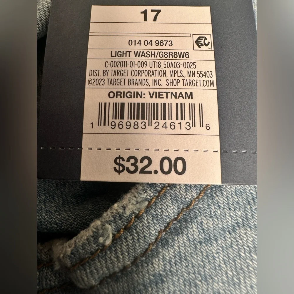 Universal Thread Women's High Waisted Straight Jeans 90's  Comfort Stretch 17 R - Picture 11 of 12